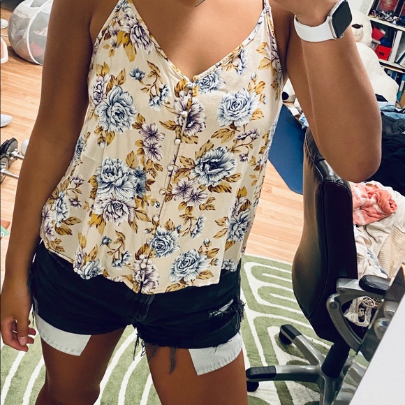 AE floral tank - Picture 3 of 3